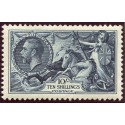 1934 Waterlow re-engraved 10s indigo very fine MNH. Spec. N75