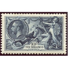 1934 Waterlow re-engraved 10s indigo very fine MNH. Spec. N75