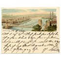 1900 "Court Card" with illustration of Inverness, Scotland, addressed to London.