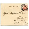 1900 "Court Card" with illustration of Inverness, Scotland, addressed to London.