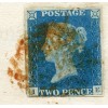 1841 “Weekly Return by the Steward at Thirlstane Castle” with 1840 2d blue Pl.1