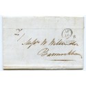 1840 Edinburgh cover with special “2” charge dated  AP 16 1840E