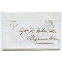 1840 Edinburgh cover with special “2” charge dated  AP 16 1840E