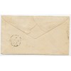 RARE 1872 cover Skibbereen, Ireland, to Australia with 4 x 1d red, 6d chestnut tied cds
