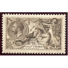 1913 Waterlow 2/6d sepia-brown superb MH very fresh colour. S.G. 400.