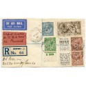 1928 Ile de France Catapult mail cover to Canada with BW 2/6 Seahorse