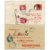 Spectacular 1924-31 postage due frankings 8 covers from Nigeria