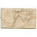 1807 cover from Portsmouth "Missent to Carinish" North Uist manuscript mark.