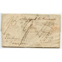 1807 cover from Portsmouth "Missent to Carinish" North Uist manuscript mark.