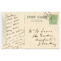 1906 postcard with ½d EVII issue being tied by the Isle of Eigg c.d.s.