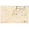 1846 1d pink postal stationery envelope from Lochmaddy, North Uist to Glasgow.