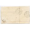 1859 cover with 1d with type V "Alves" Scots Local Handstamp.