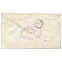 1878 cover - 1d with oval "Posted on Board "Columba" 31 AUG 1878" handstamp. 