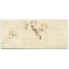 1841 cover with strip of four 1841 1d red-brown from Lybster to Caithness.