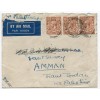 1931 envelope from Arisaig, to Amman, Jordan, with L.N.E.R. Railway letterstamp.