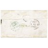 1858 cover with 1d with type VIII "Aultbea" Ross-shire Scots Local handstamp.