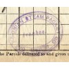 1903 Parcel Way-Bill bearing oval "Caledonian Steam Packet Co Ltd "Ivanhoe" cachet.