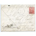 Cape of Good Hope 1881 "Soldiers Letter" 1st Boer War with 1d to Scotland.