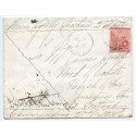Cape of Good Hope 1881 "Soldiers Letter" 1st Boer War with 1d to Scotland.