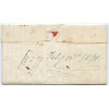 1841 cover from Kirkwall, Orkney Islands, addressed to New York, U.S.A.