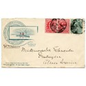 1902 David MacBrayne Royal Mail Steamer colour envelope from Aros MULL to Germany.