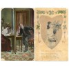 1906/07 SHETLAND postcards with EVII ½ds with Uyeasound and Uyeasound-Lerwick c.d.s.