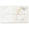 1848 cover from Baltasound, Island of Unst, Shetland Islands to Lerwick.