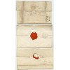 1799 - three covers with very scarce red FREE marking only used 3 months