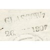 1807 cover from Glasgow with UNIQUE "GLASGOW 7" datestamp